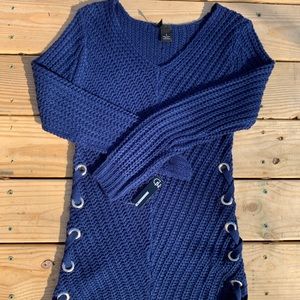 NWT navy sweater